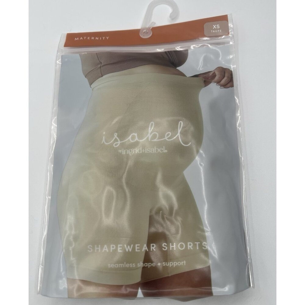 Maternity Shapewear Shorts Taupe Size‎ XS Isabel by Ingrid & Isabel